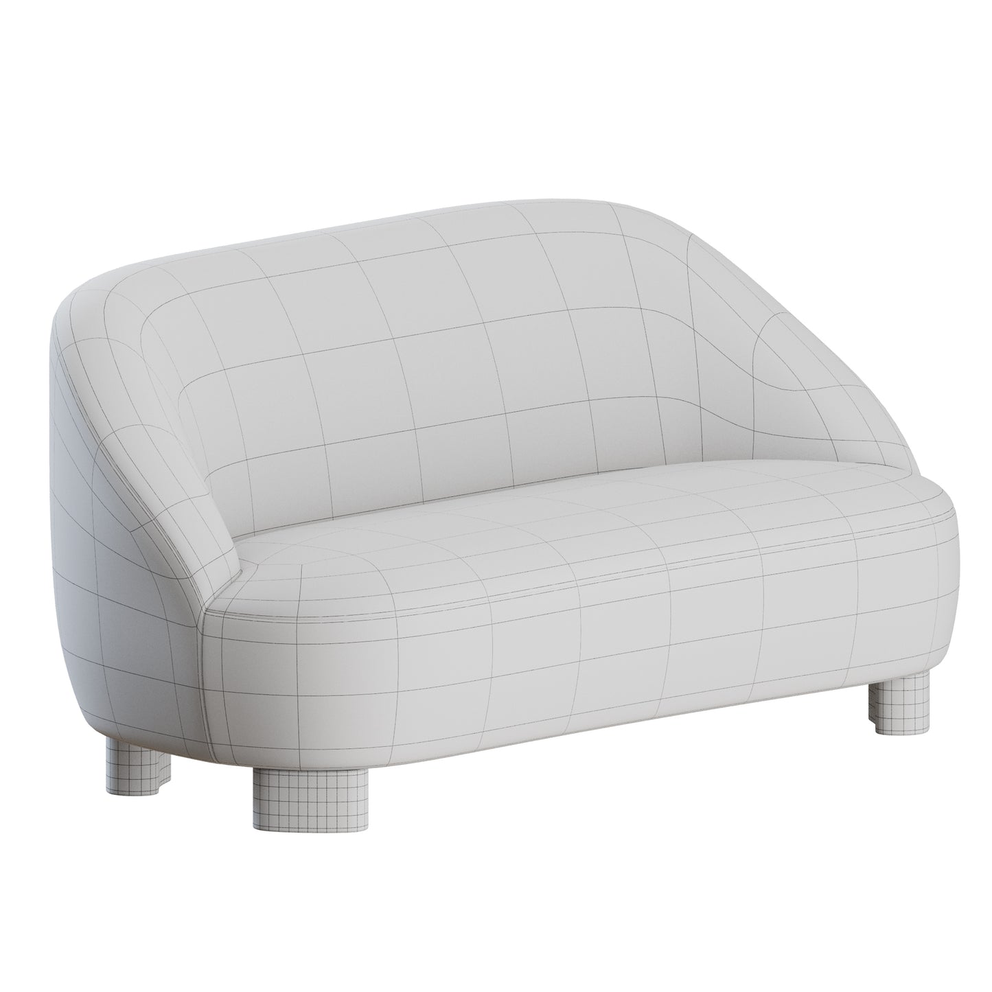 Margas Sofa LC3 &Tradition 3D Model