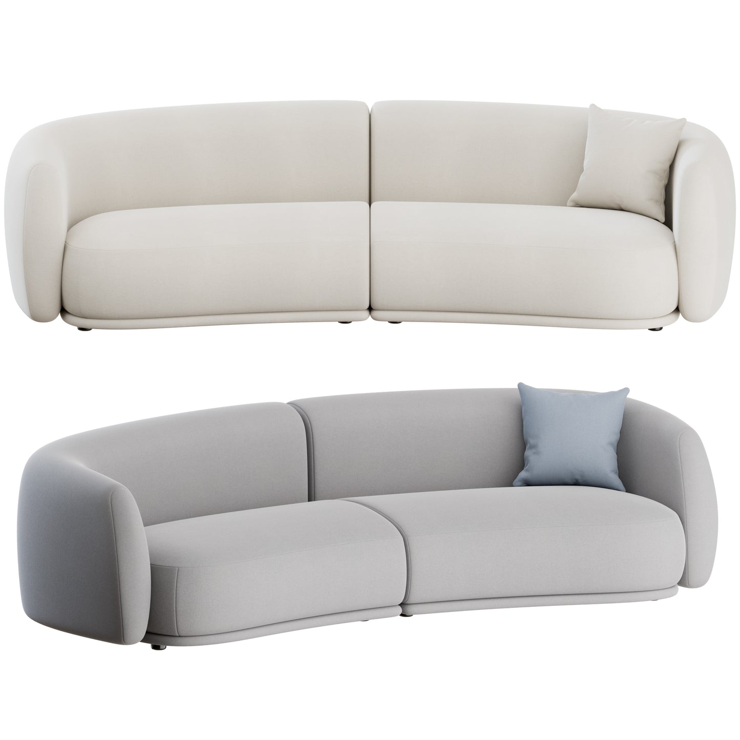 Pacific Sofa By Moroso 3D Model