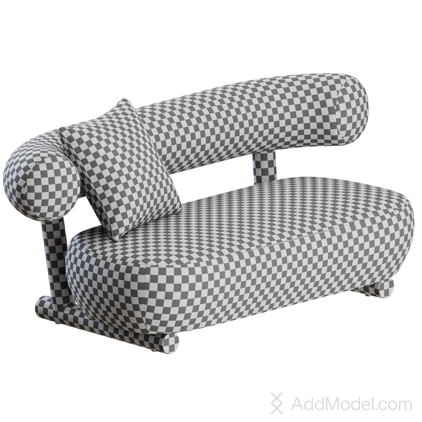 Pipe Sofa By Moroso 3D Model