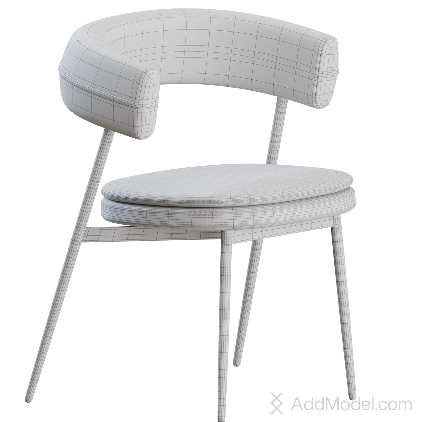 Nena Chair By Zanotta 3D Model