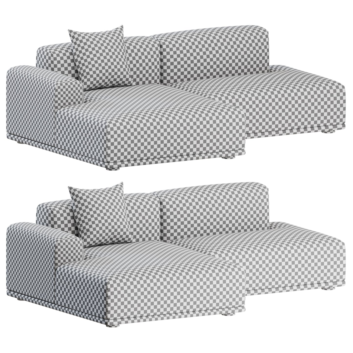 Connect Sofa 2 Seater 02 By Muuto 3D Model