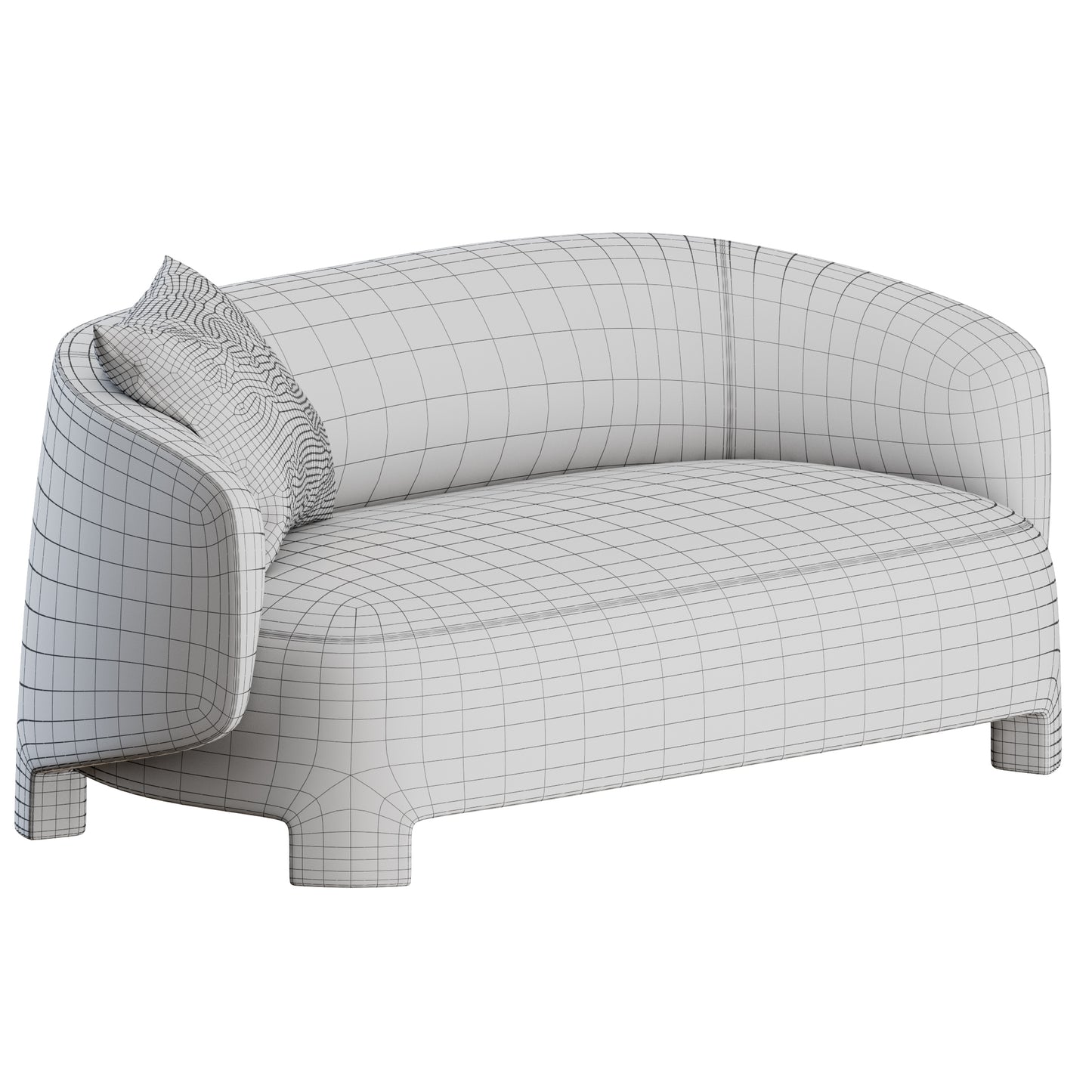 Taru 2 Seater Sofa By Ligne Roset 3D Model