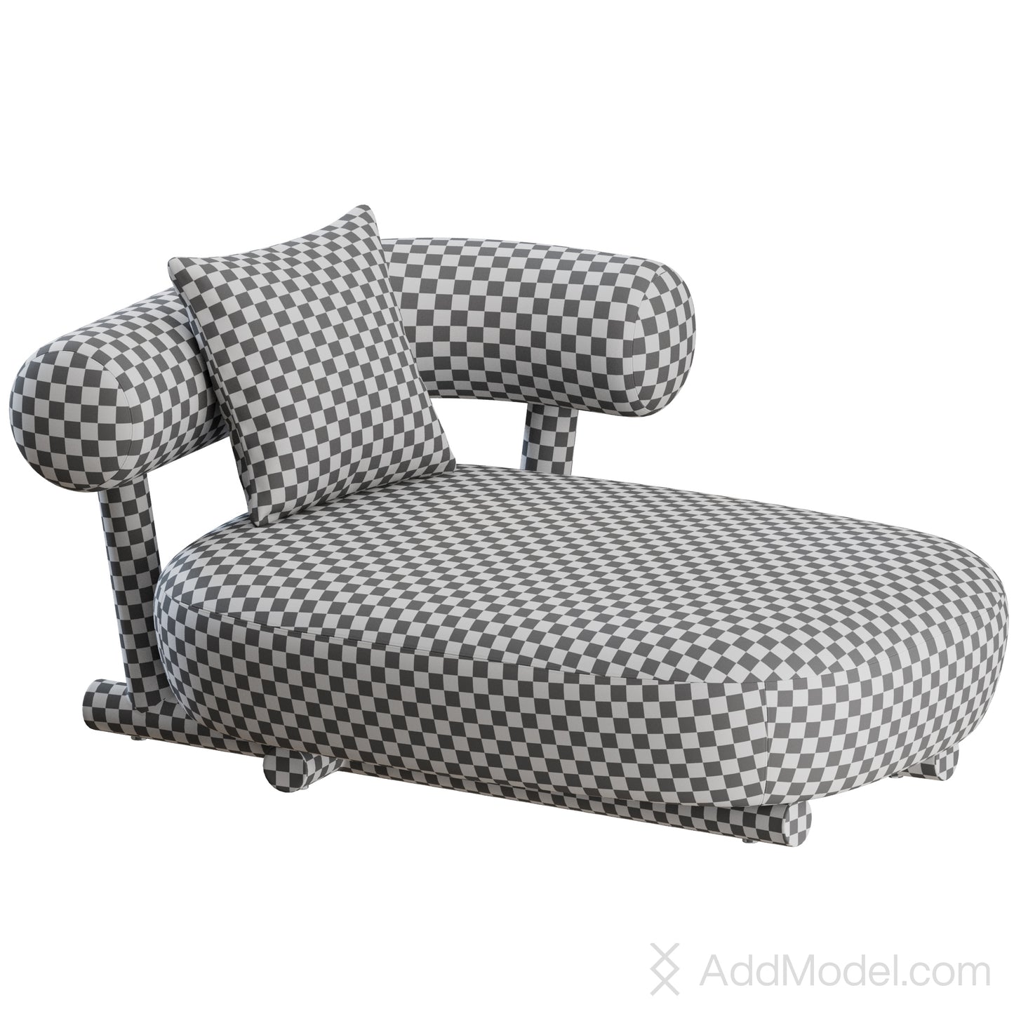 Pipe Chaise Lounge By Moroso 3D Model