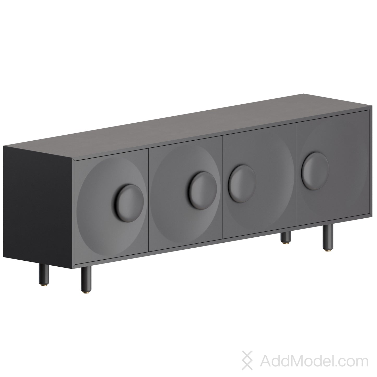 Bardot 4 Ante Sideboard By Morica Design 3D Model