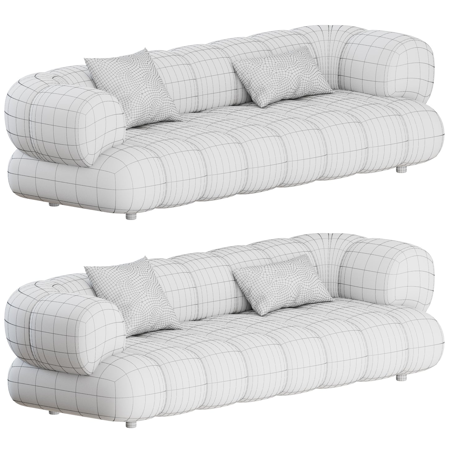 Intermede Sofa 3 Seater By Roche Bobois 3D Model