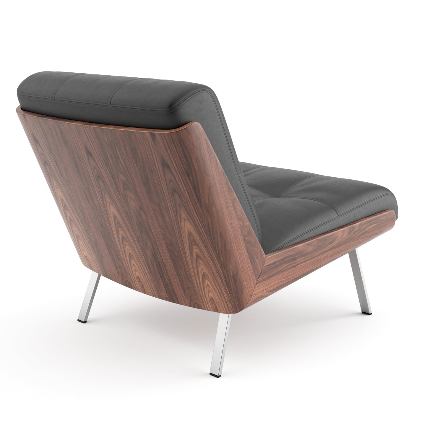 Daiki Armchair + Footstool By Minotti 3D Model