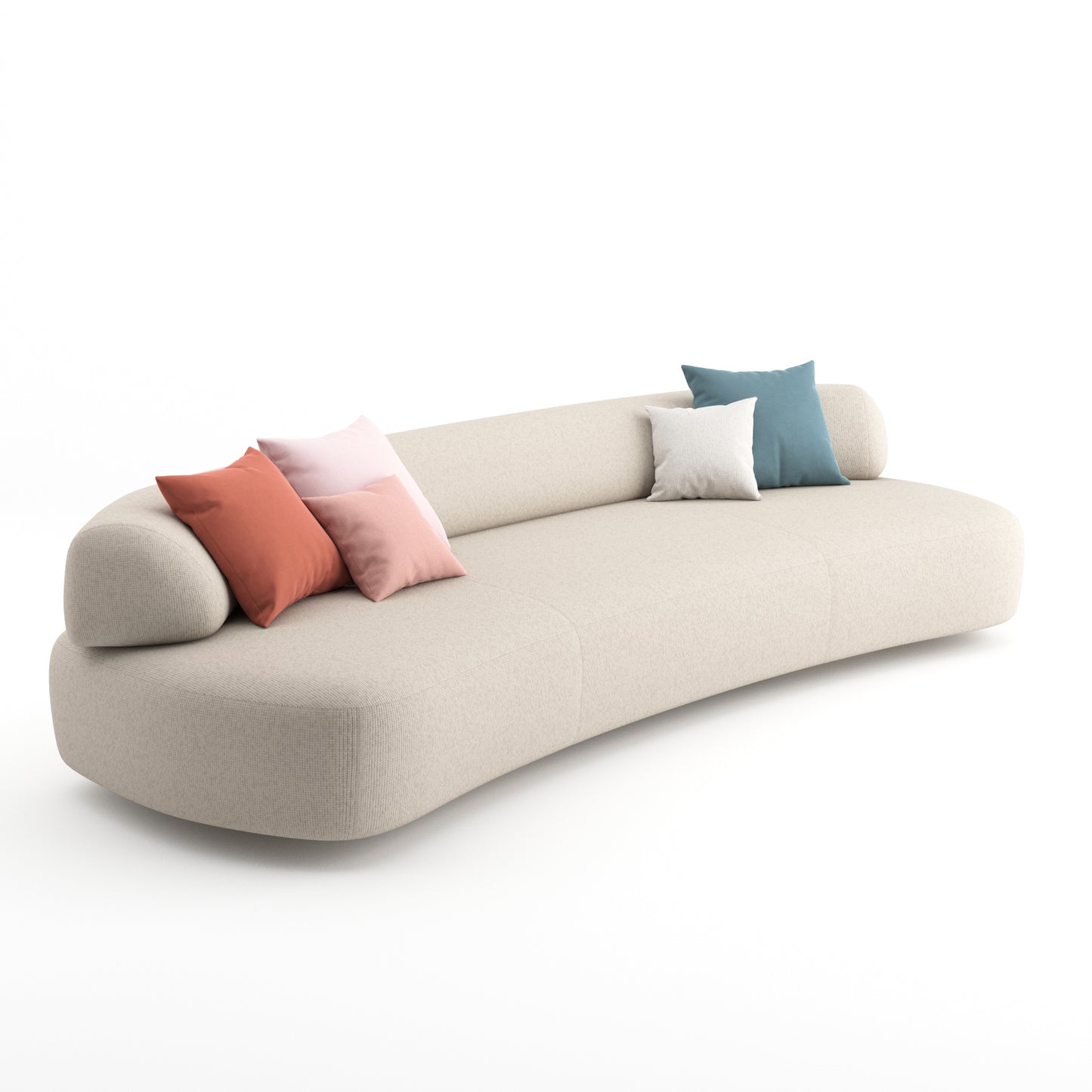 Gogan Sofa 01 By Moroso 3D Model