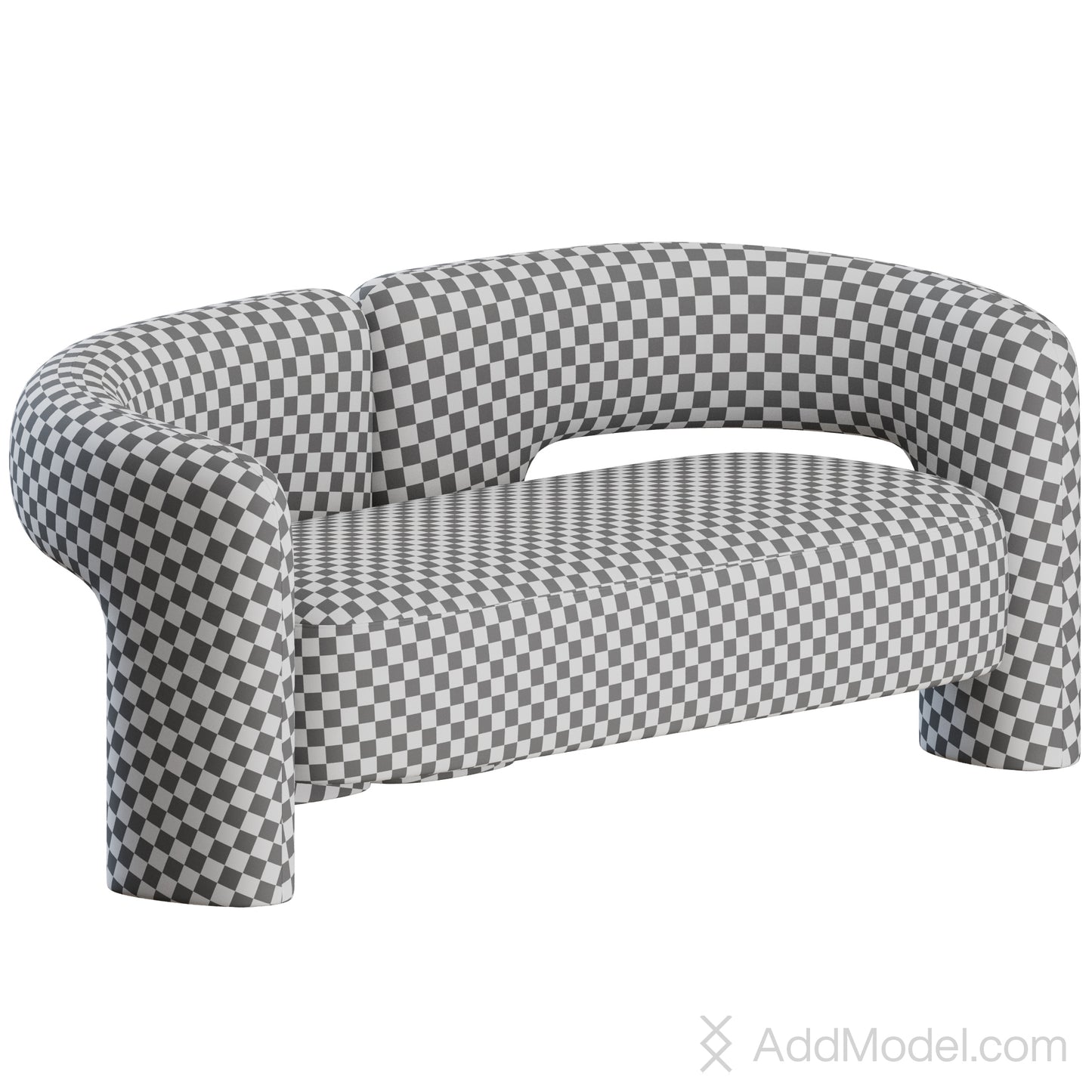 Dudet Sofa By Cassina 3D Model