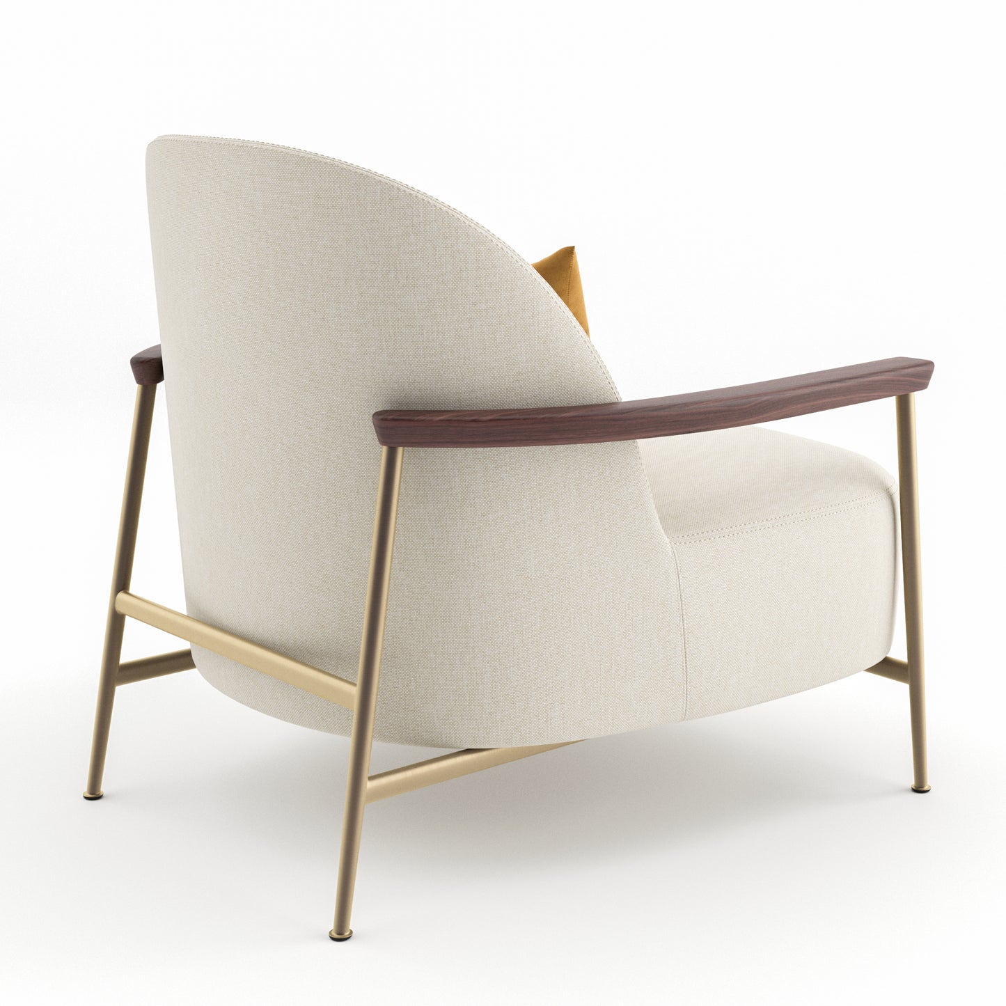 Sejour Lounge Chair By Gubi 3D Model