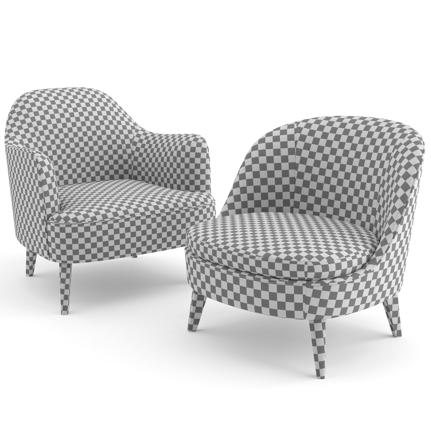 Dragonfly + Lysandre Armchair By Flexform 3D Model