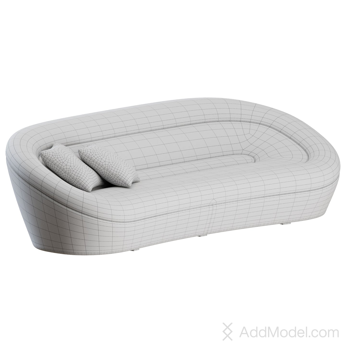 Love Salon Sofa By Roche Bobois 3D Model