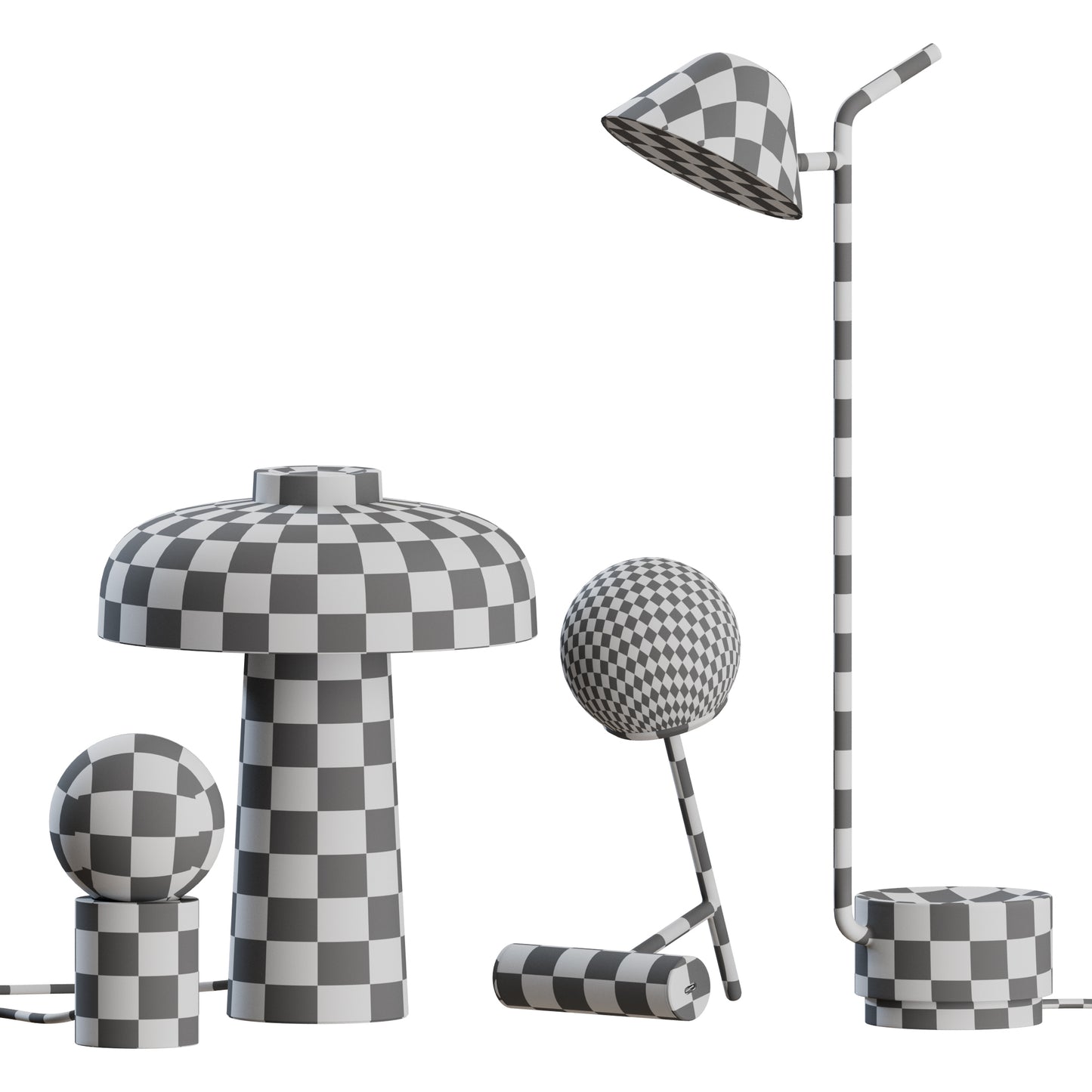 Audo MenuSpace Table Lamps 3D Model