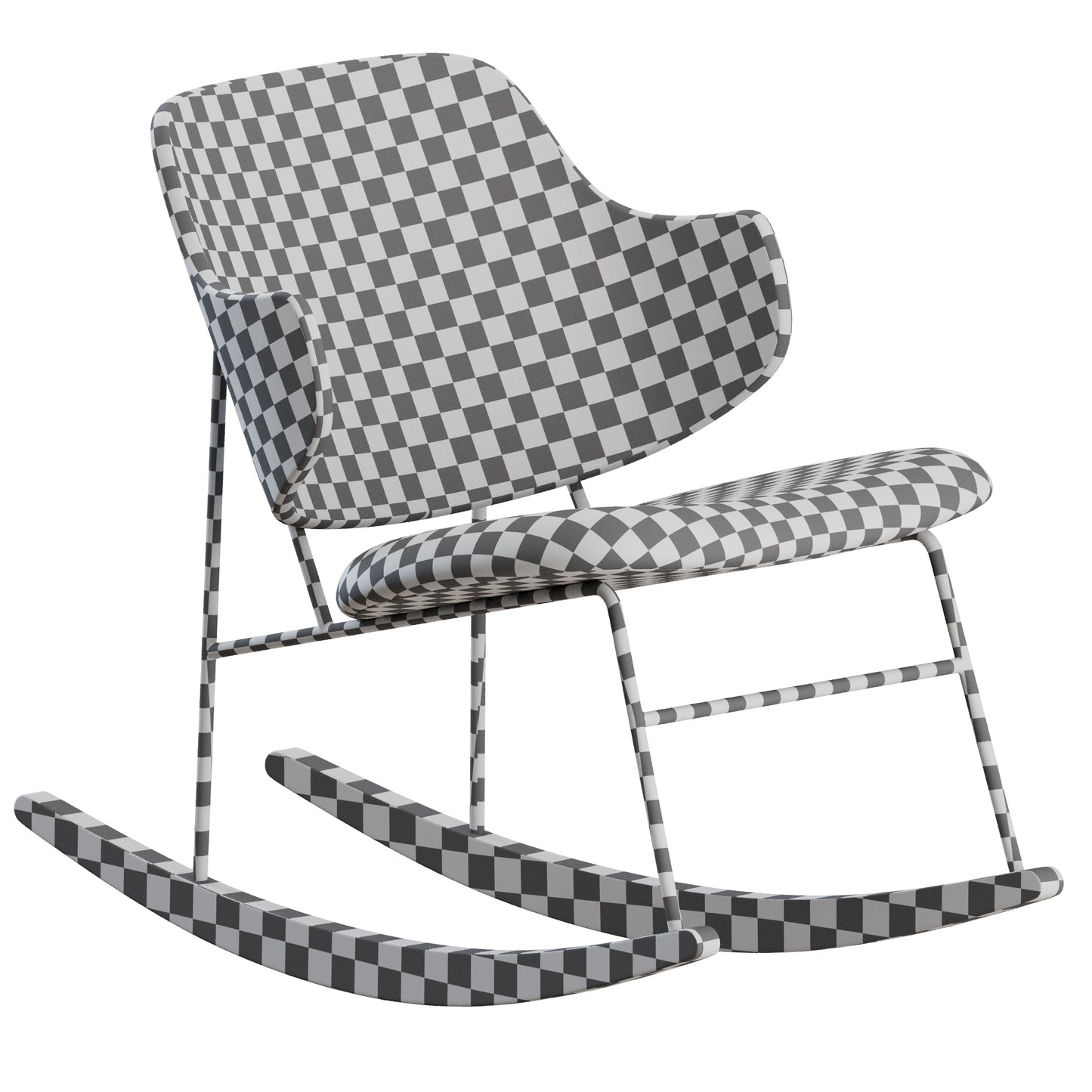 The Penguin Rocking Chair Audo 3D Model