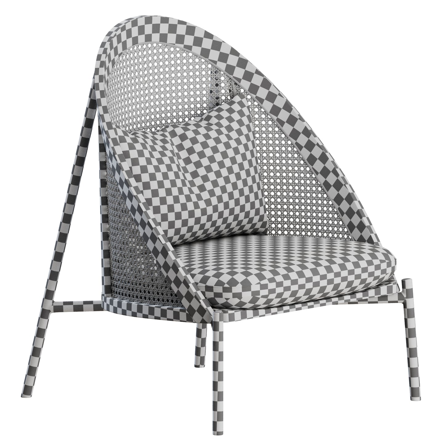 Loie Lounge Chair By Gebrueder Thonet Vienna 3D Model