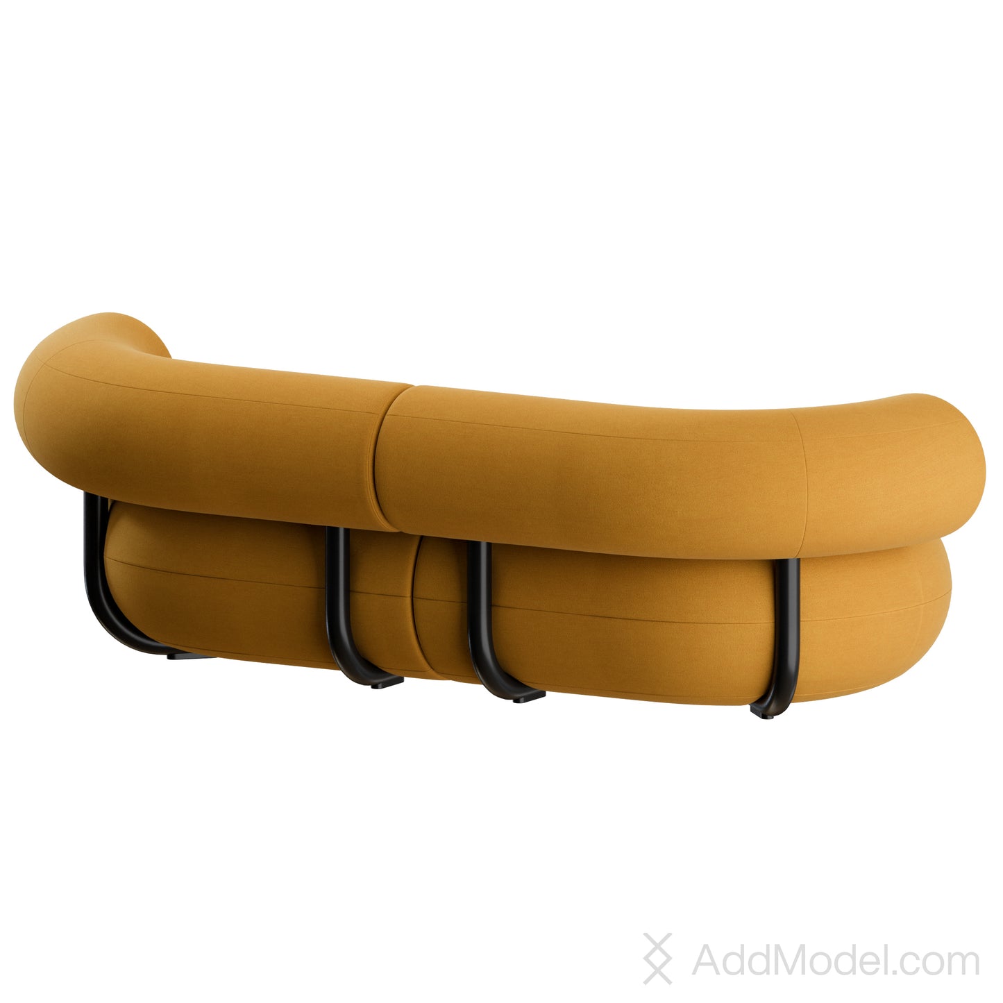 Fat Sofa 2 Seater By Tom Dixon 3D Model