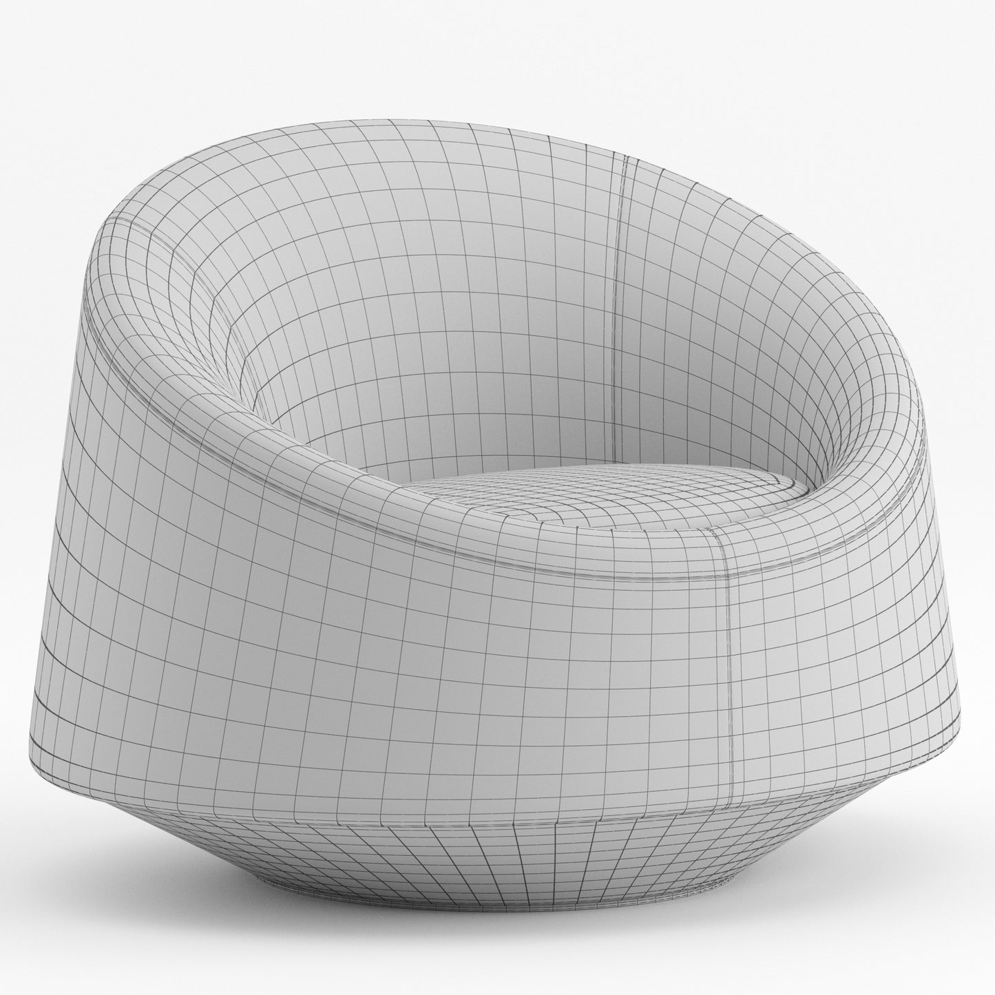 Crystal Armchair By Tacchini 3D Model