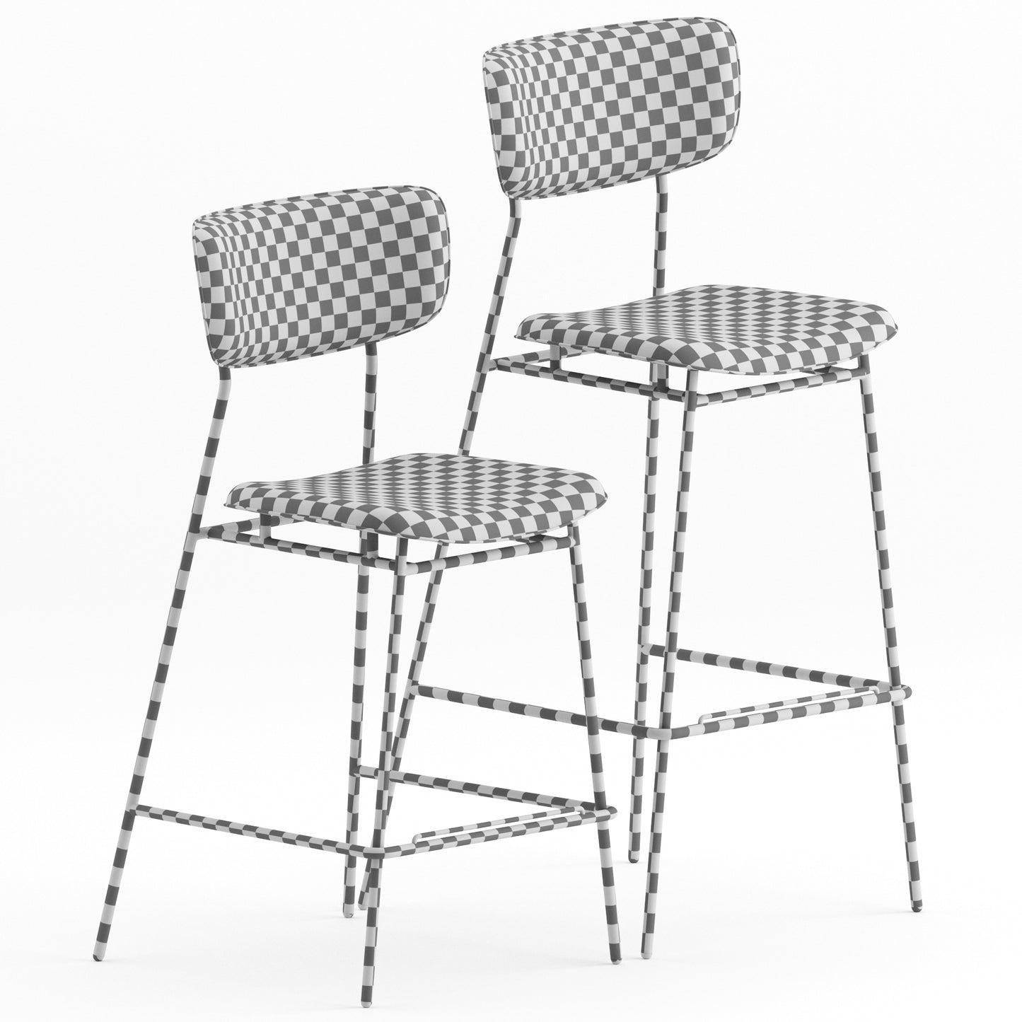 Fifties Stool By Calligaris 3D Model