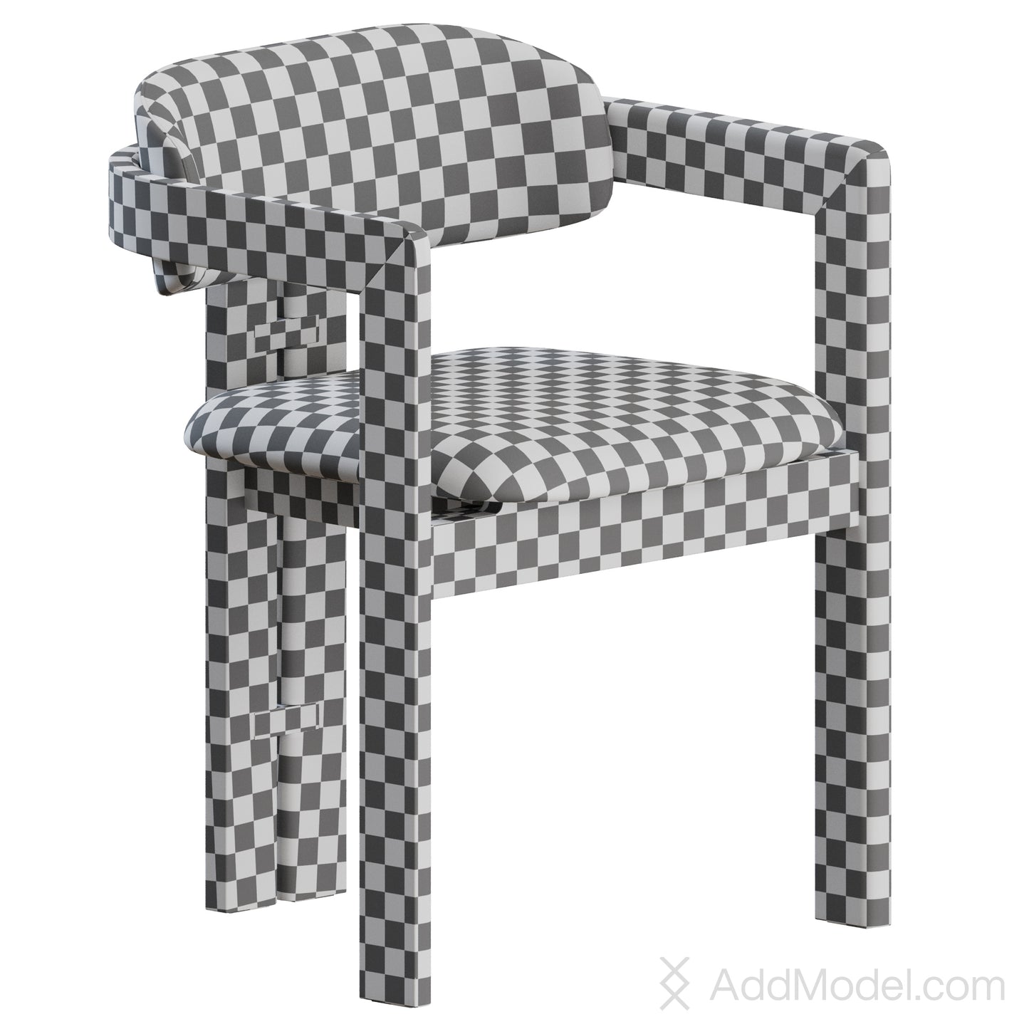 0414 Dining Chair By Gallotti and Radice 3D Model