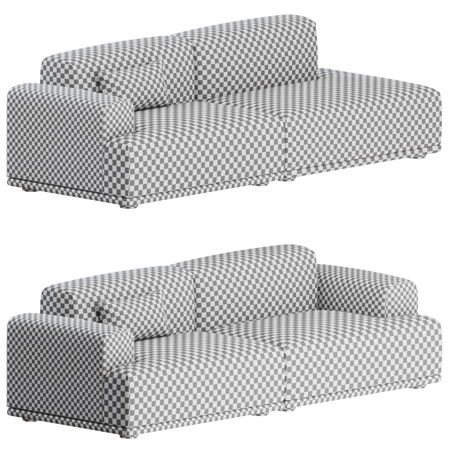 Connect Sofa 2 Seater By Muuto 3D Model