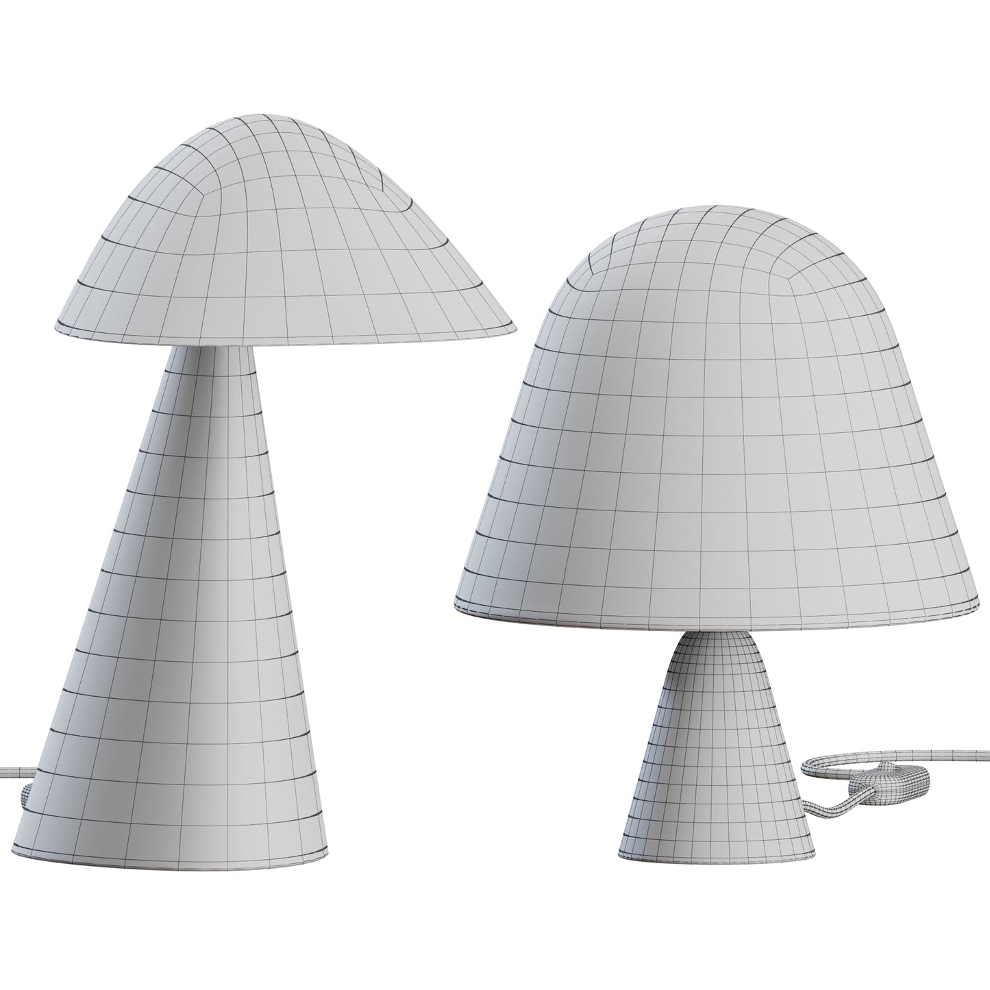 Table Lamps By Fredericia 3D Model