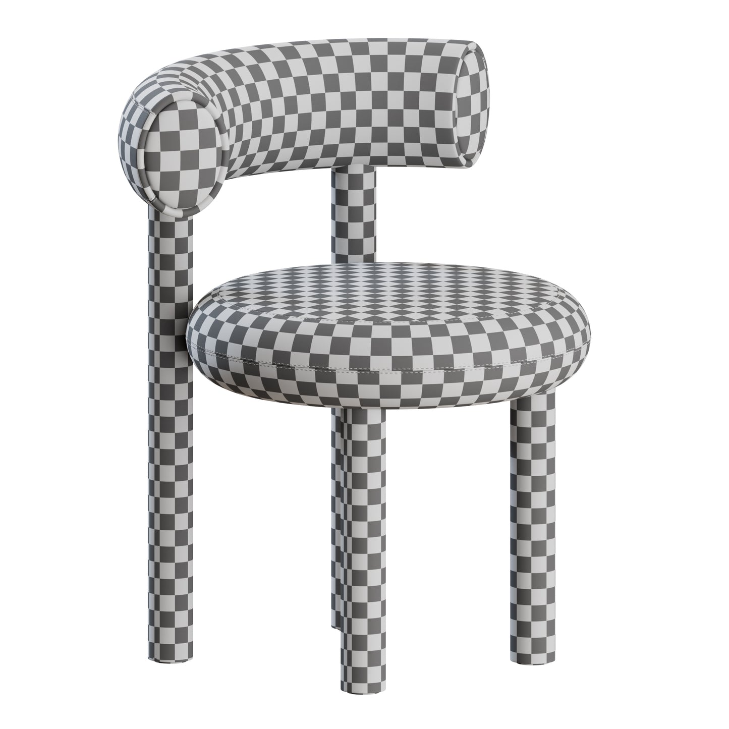 Fat Dining Chair By Tom Dixon 3D Model