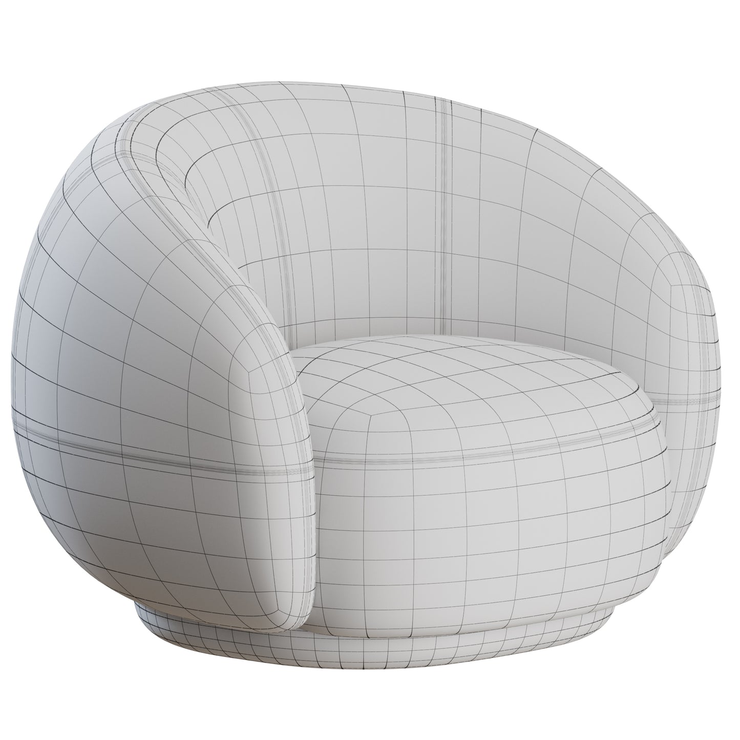 Julep Armchair By Tacchini 3D Model