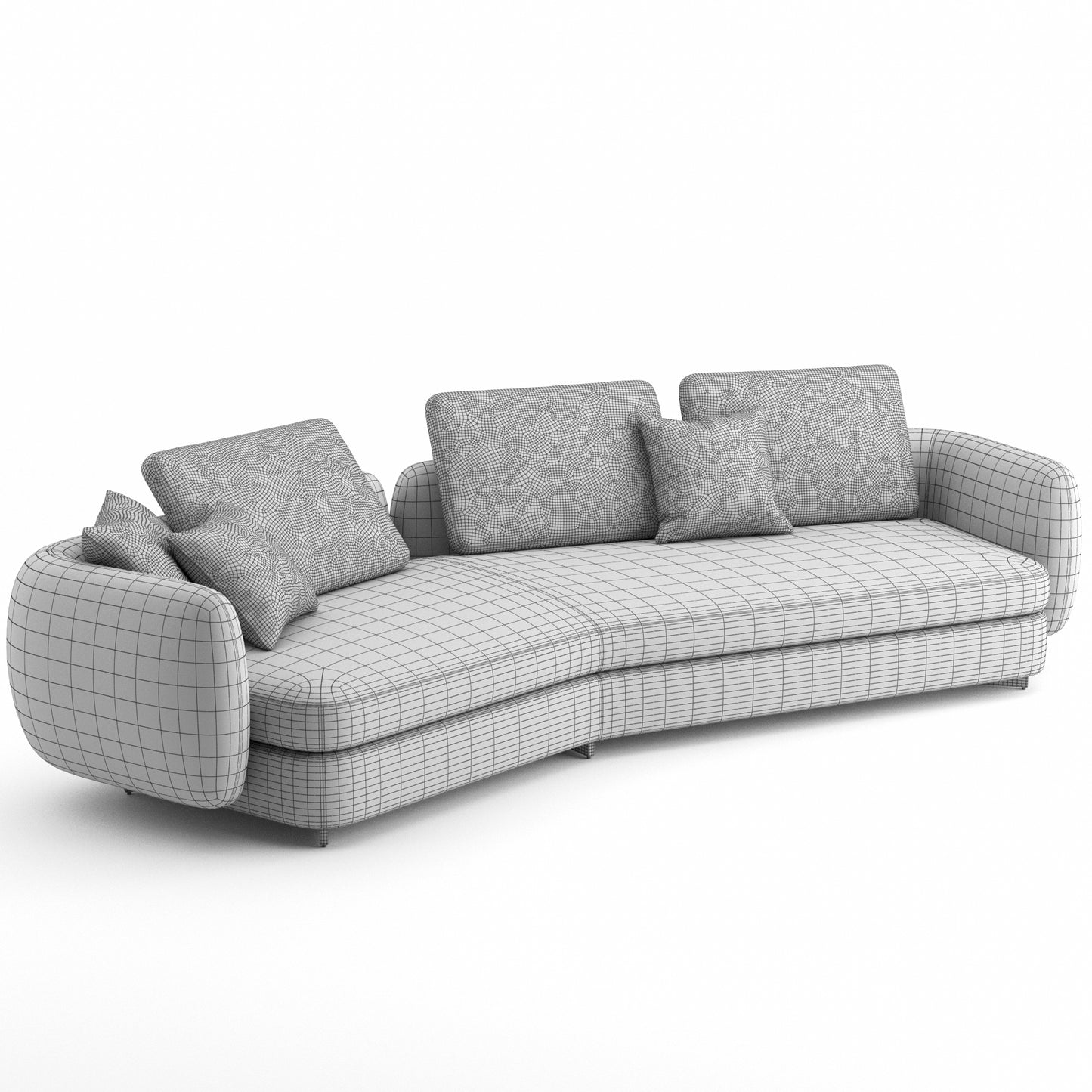 Saint Germain Sofa By Poliform 3D Model