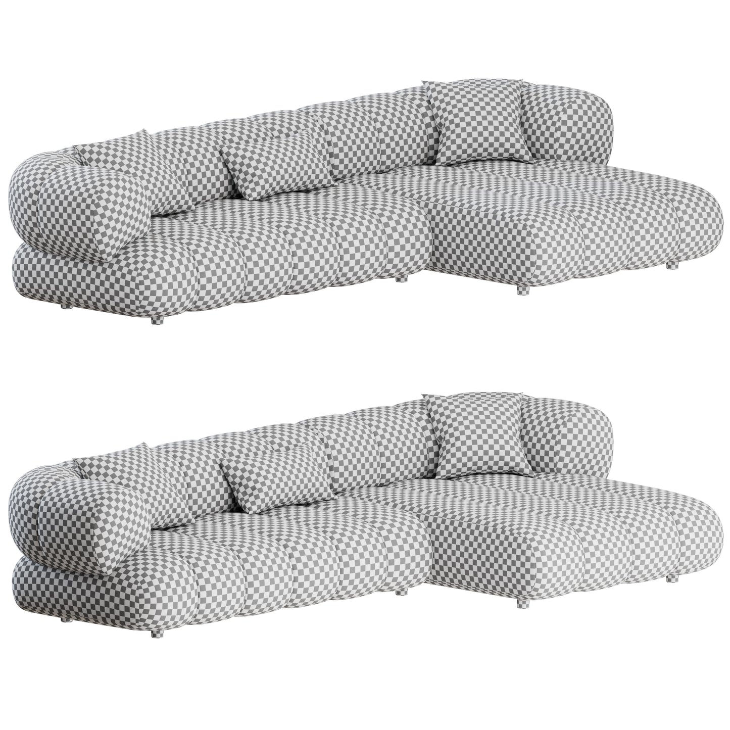 Intermede Modular Sofa By Roche Bobois 3D Model