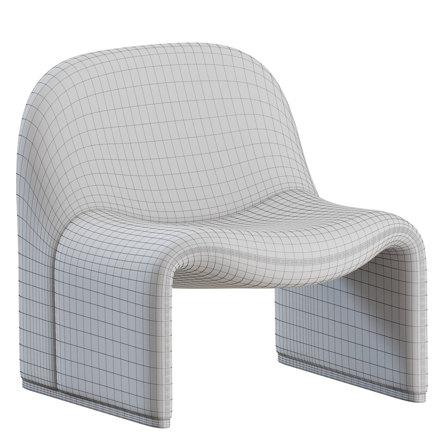 Alky Armchair By Giancarlo Piretti For Artifort 3D Model