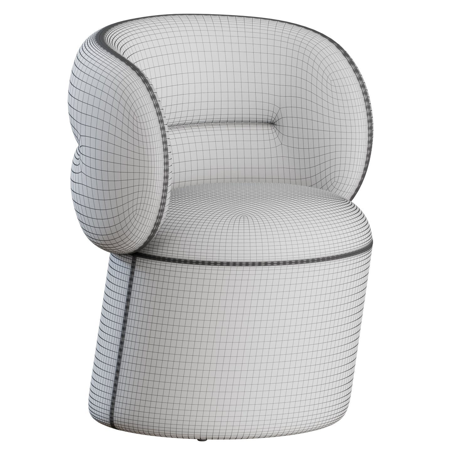 GetLucky Armchair By Moroso 3D Model