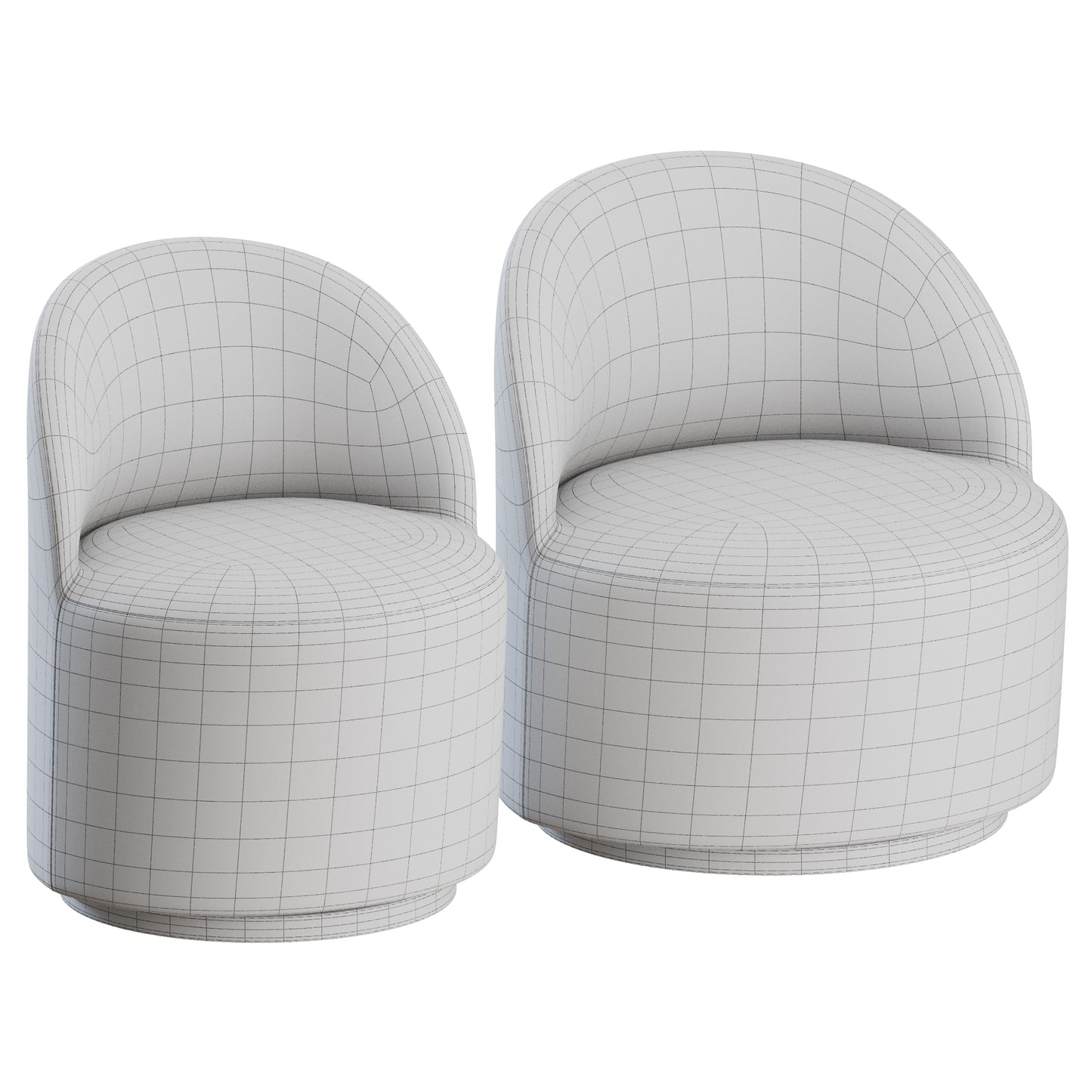 Tearoom Lounge Chair Audo 3D Model