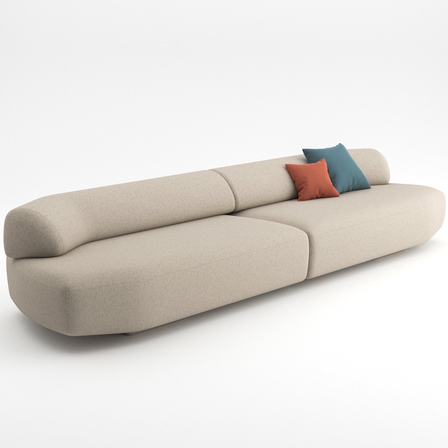 Gogan Sofa 03 By Moroso 3D Model