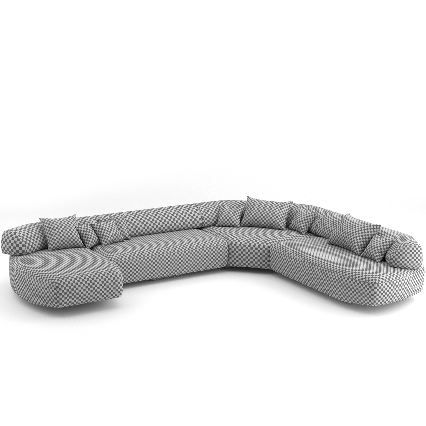 Gogan Sofa 04 By Moroso 3D Model