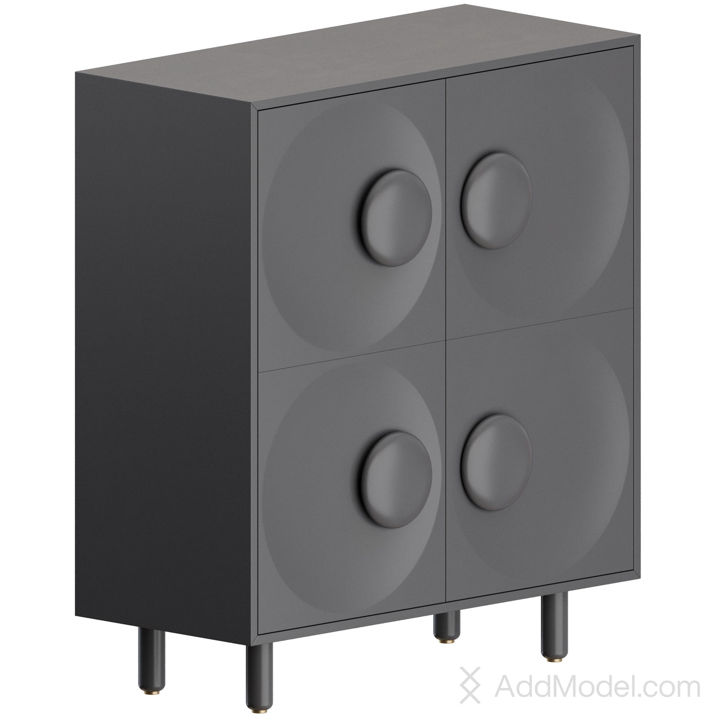 Bardot 4 Ante Sideboard By Morica Design 3D Model