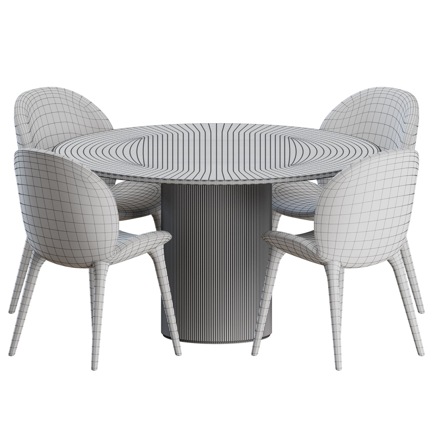 Dining Set By Vipp 3D Model