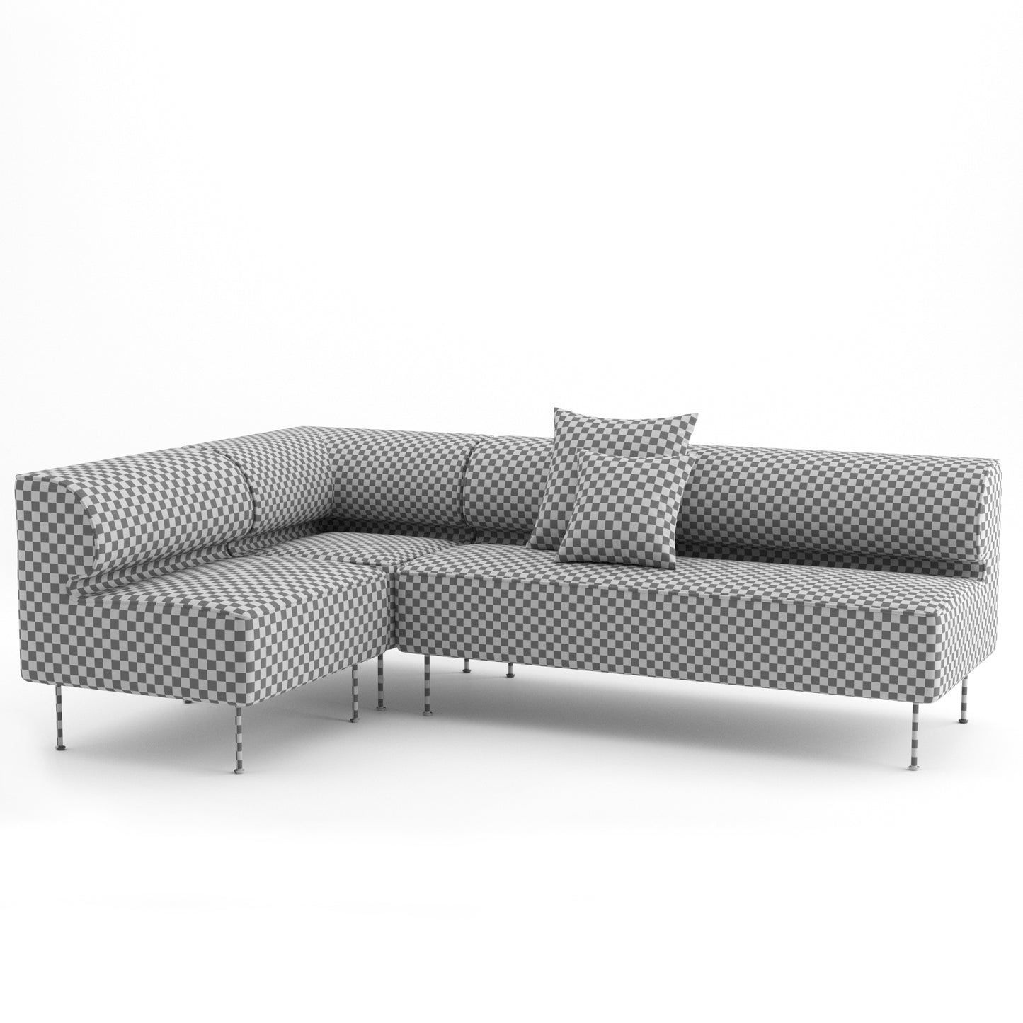 Eave Dining Sofa By Audo 3D Model