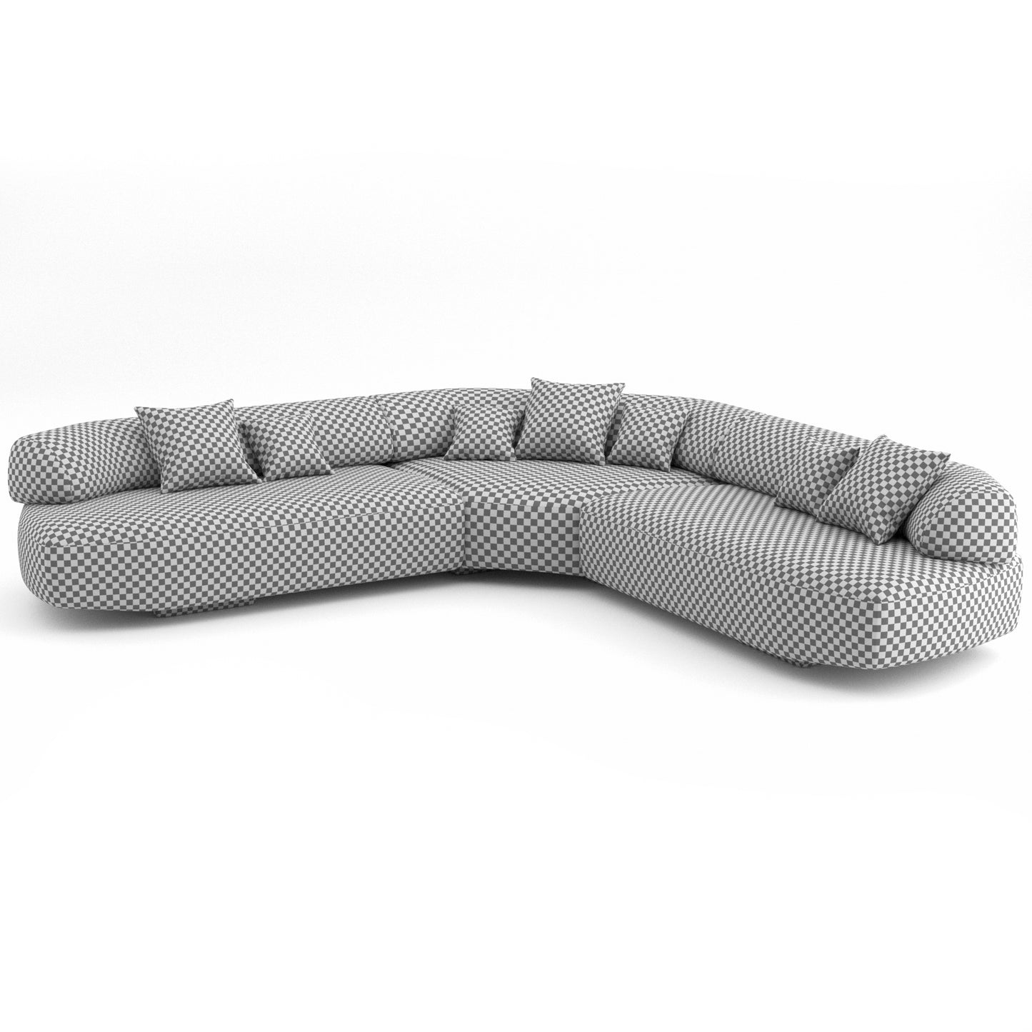 Gogan Sofa 05 By Moroso 3D Model