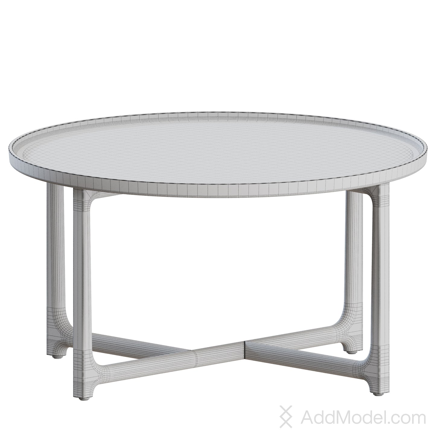 Lyrical Side Tables By Stellar Works 3D Model