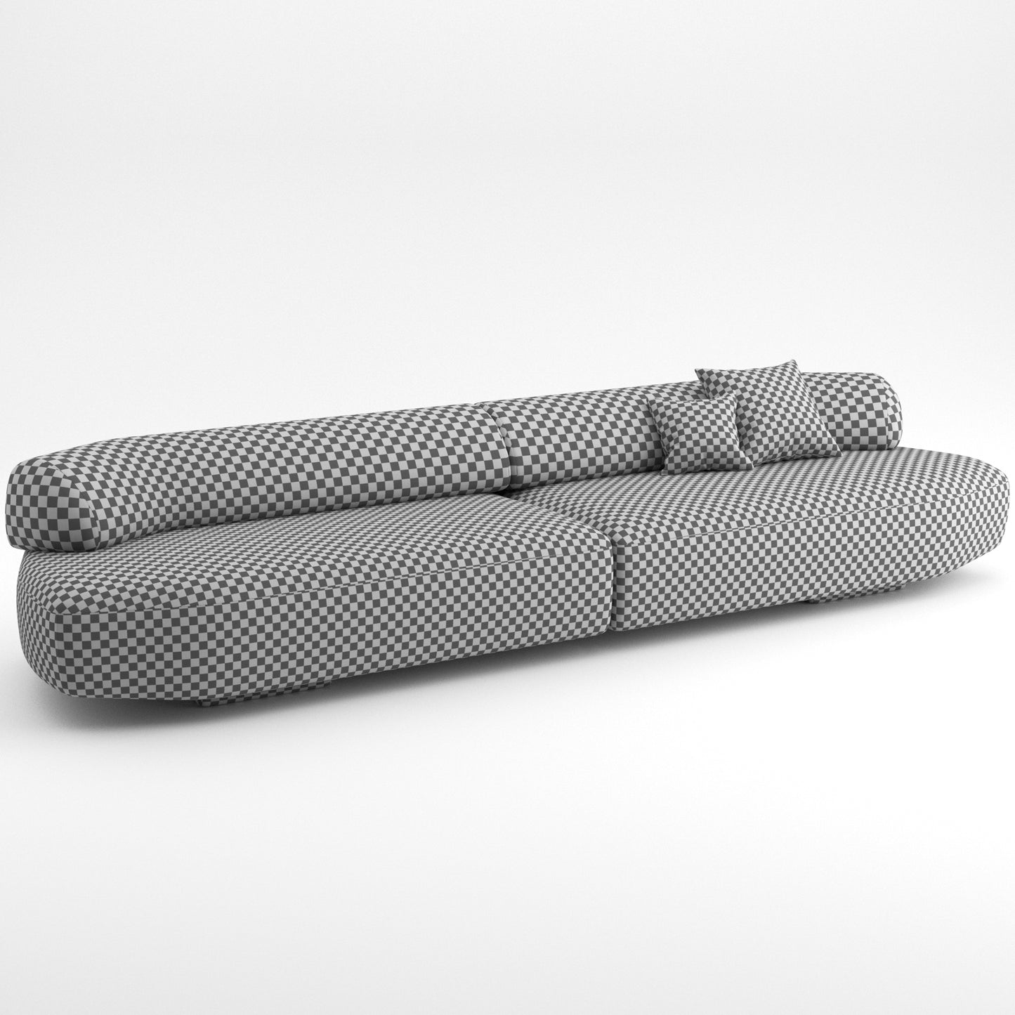 Gogan Sofa 03 By Moroso 3D Model