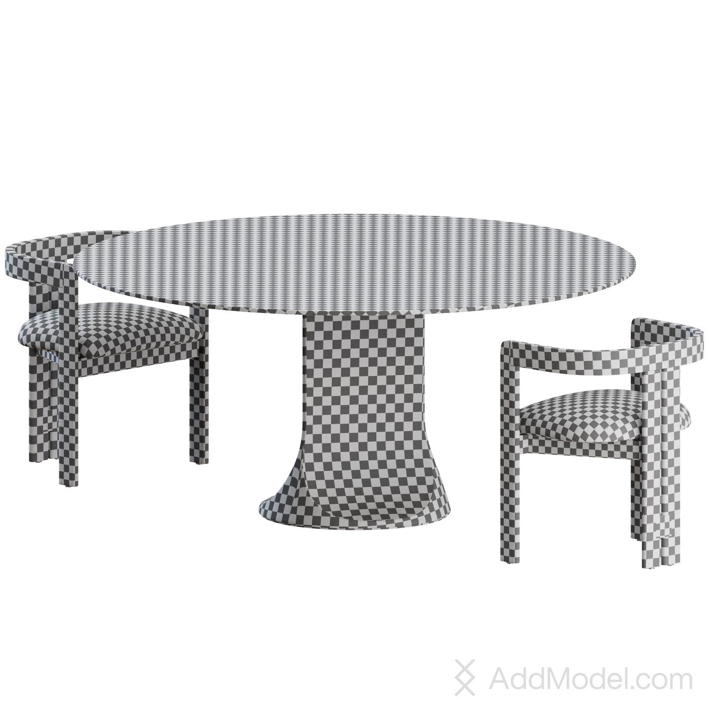 Pigreco Dining Set By Tacchini 3D Model