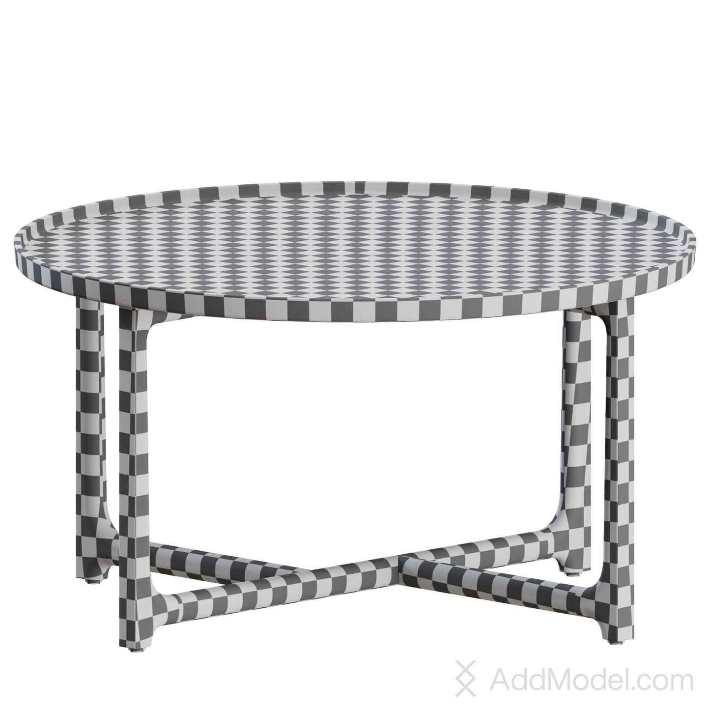 Lyrical Side Tables By Stellar Works 3D Model