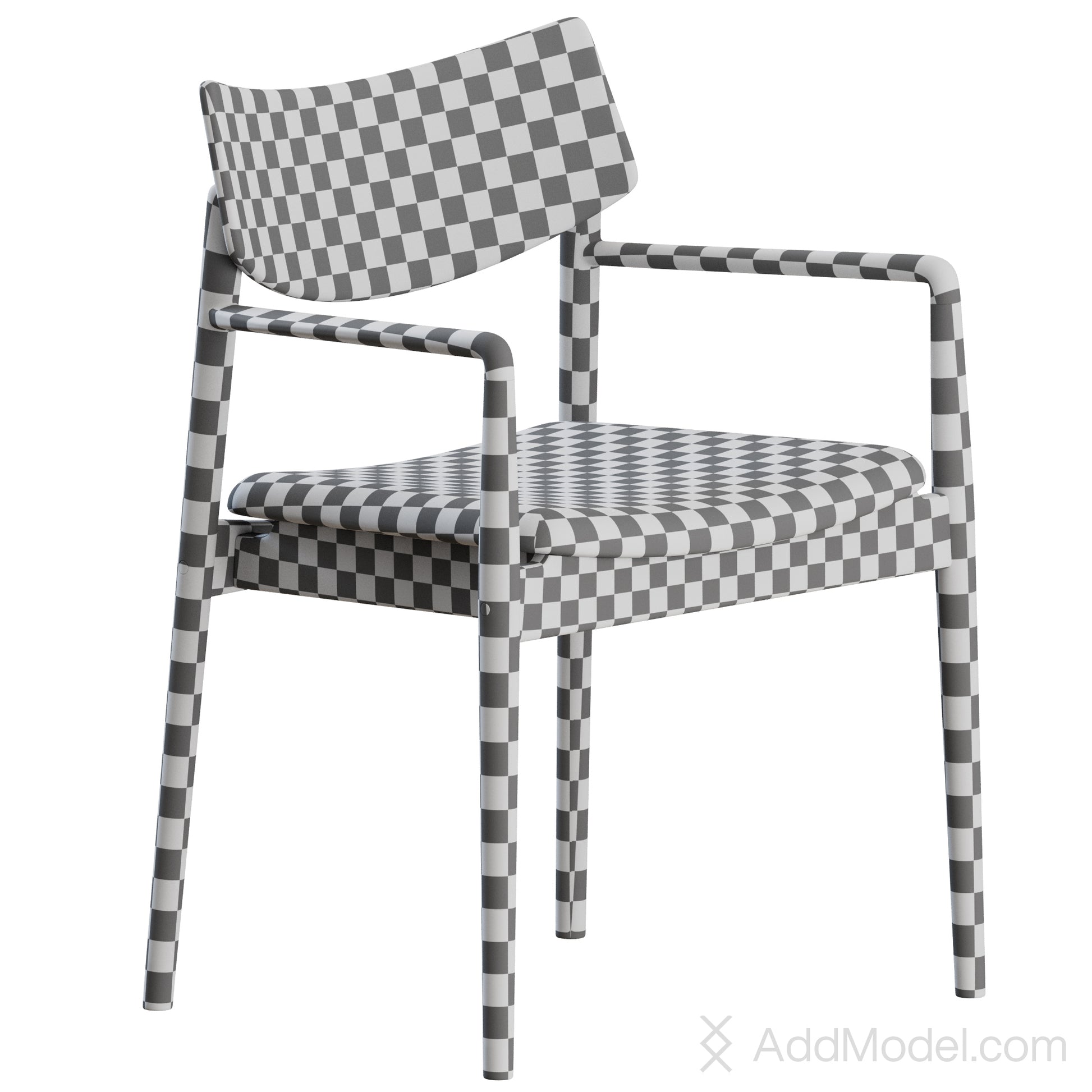 A-DC02 Chair 3D model by Karimoku Case Study on Add Model