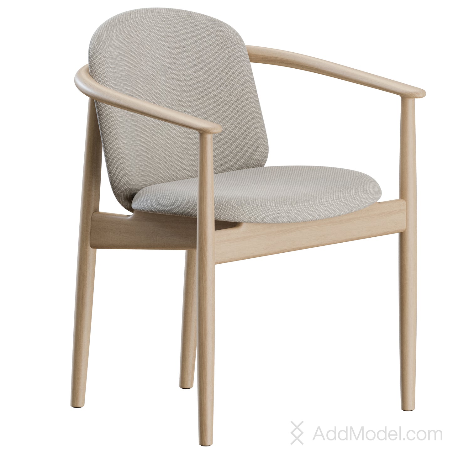 A-DC05 Dining Chair By Karimoku Case 3D model on Add Model