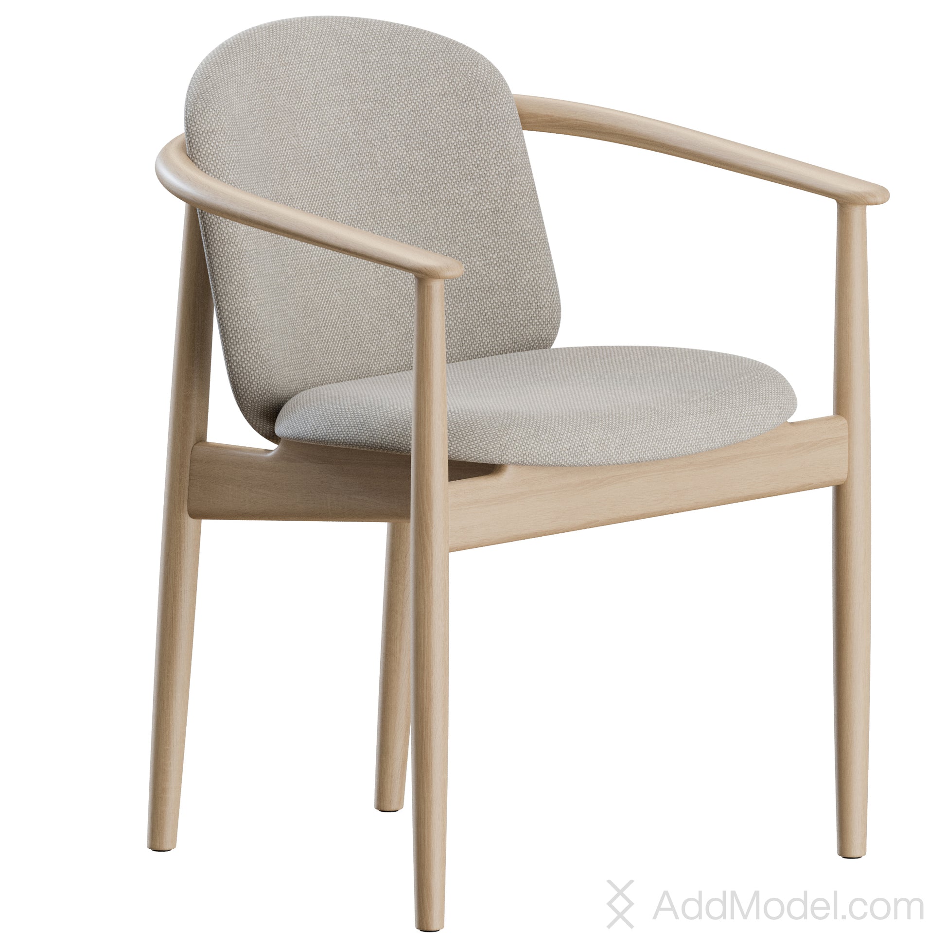 A-DC05 Dining Chair By Karimoku Case 3D model on Add Model