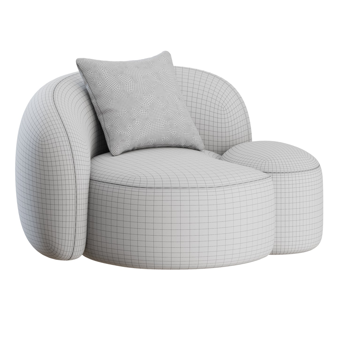 Aaland Armchair by Kartell 3D Model