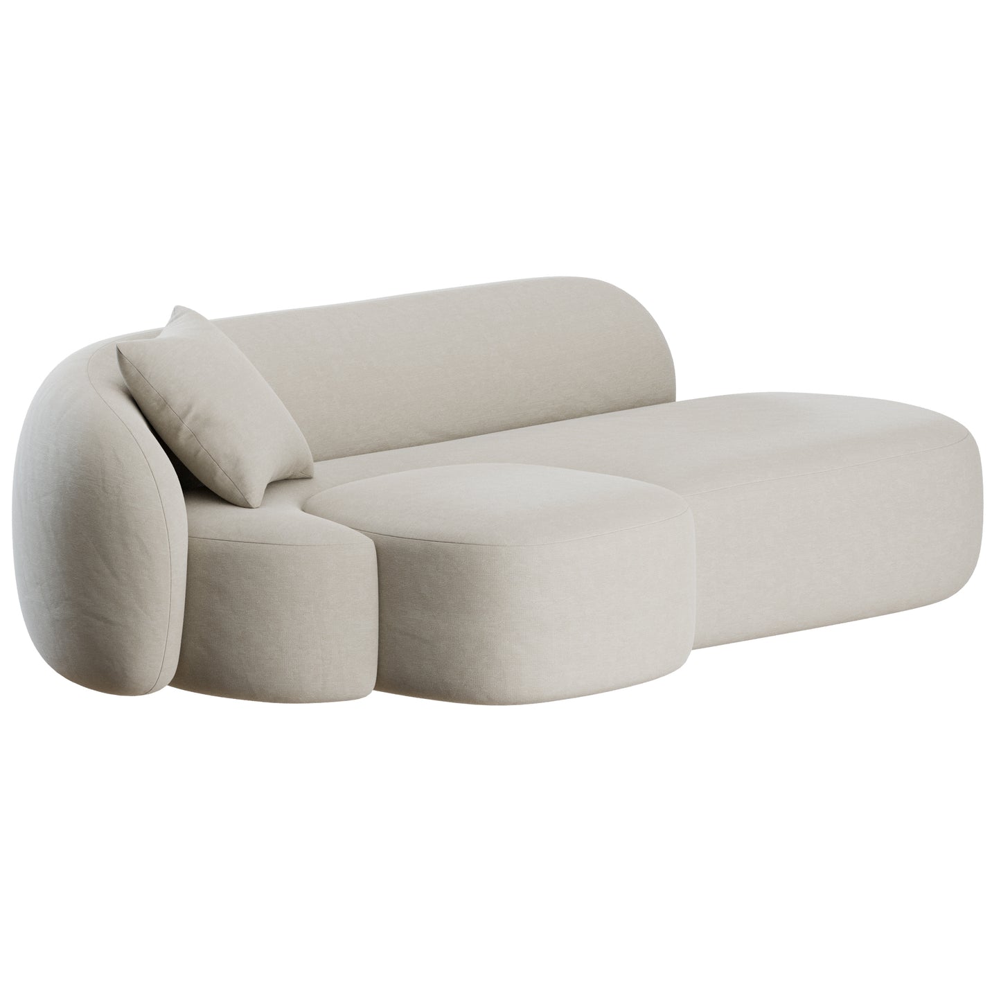 Aaland Sofa by Kartell 3D Model