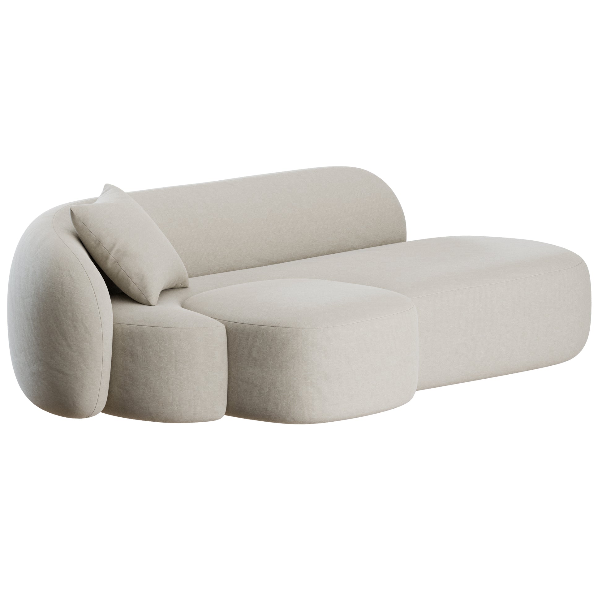 Aaland Sofa by Kartell 3D Model