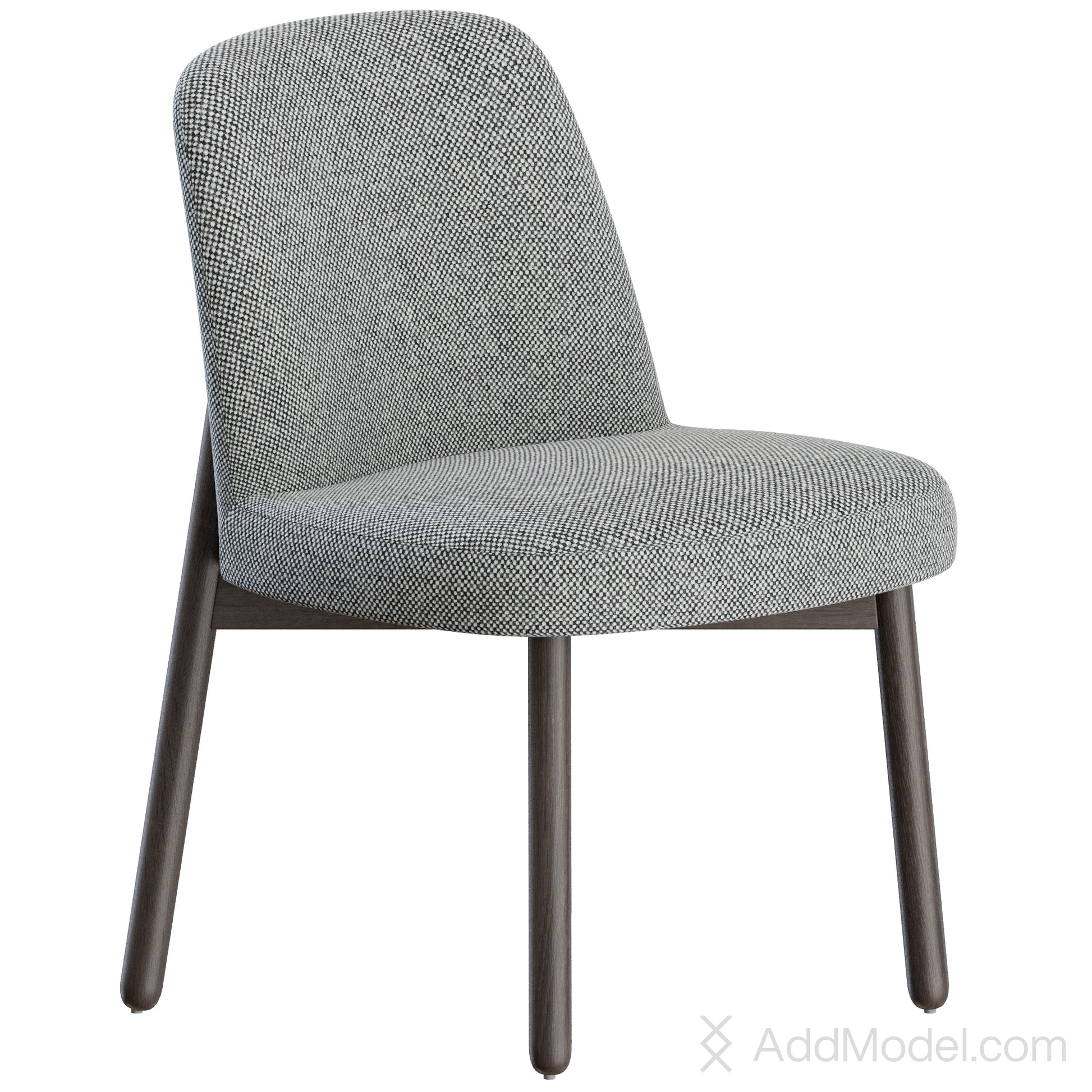 Abby Dining Chair By Porada 3D model on Add Model