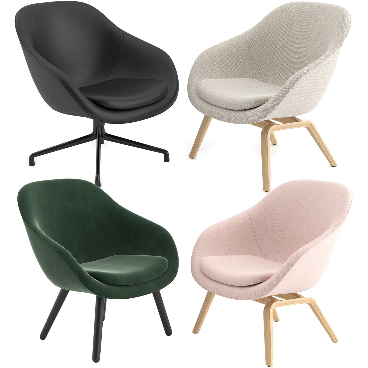 About A Lounge Chairs AAL By HAY 3D model on AddModel.com