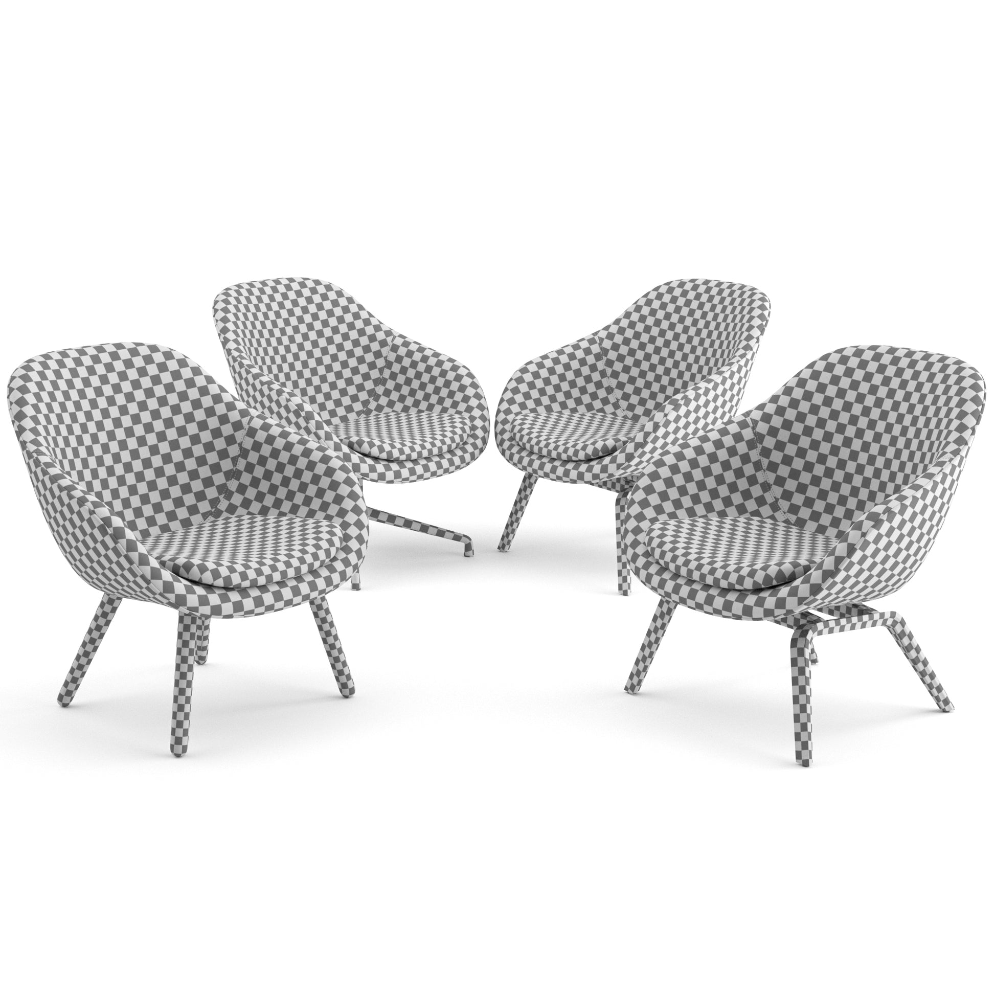 About A Lounge Chairs AAL By HAY 3D model on Add Model